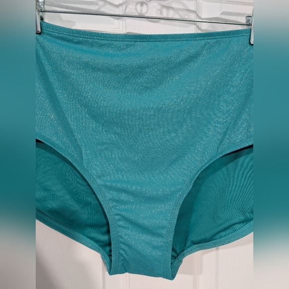 NWT Maurices Swim Plus Size Sparkle High Waist Bikini Bottom in Size 2X - Picture 4 of 8